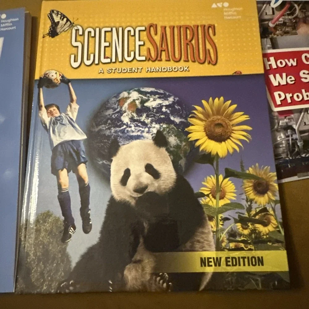 SCIENCESAURUS: STUDENT HANDBOOK W Teacher Guide GRADE K-1 By Houghton Mifflin